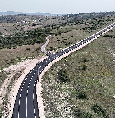 Akçaova Grup Yolu’nda 9,7 kilometrelik ilerleme