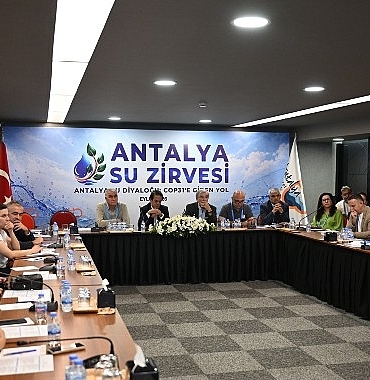 “Antalya Su Zirvesi” öncesinde su diyaloğu toplantıları yapıldı