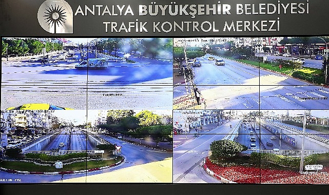 Antalya trafiği 7/24 takip altında