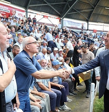 Başkan Büyükakın’a İshakçılar’da sevgi seli