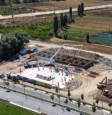Belediye Benzinliği ve Kafeterya Projesi’nin Temeli Atıldı…