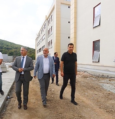 Canik Fen Lisesi Yapım Çalışmalarında Sona Gelindi