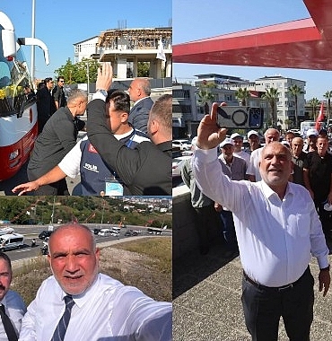 Canik'te Cumhurbaşkanı Erdoğan'a Sevgi Seli