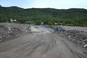 Çomaklar mevkisindeki köprü tamamlandı