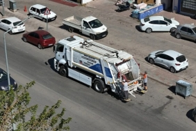 Elektrikli Çöp Kamyonu İnegöl Sokaklarında Test Edildi