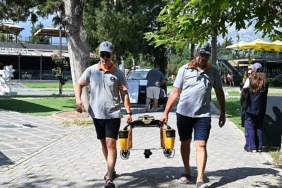Kemer koylarında “Çöp Kapar” ile temizlik çalışmaları başladı