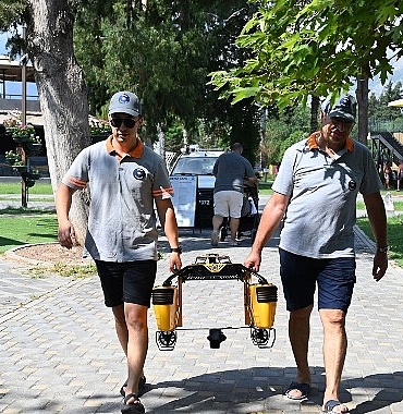 Kemer koylarında “Çöp Kapar” ile temizlik çalışmaları başladı