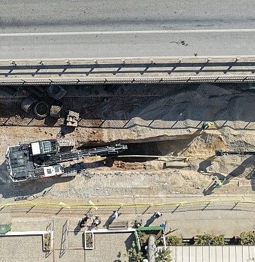 Körfez Cahit Zarifoğlu Caddesi’nde Altyapı Çalışmaları Tamamlandı