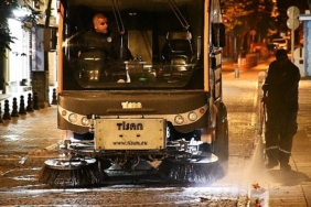Lüleburgaz uyanmadan temizlik başlıyor