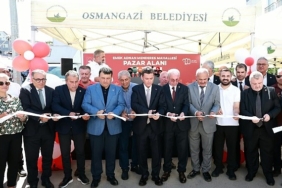 Osmangazi’de Modern Bir Pazar Alanı Daha Hizmete Girdi