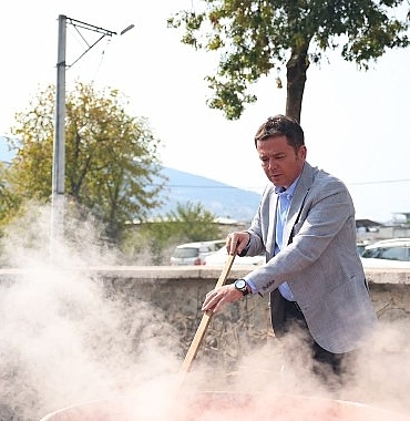 Osmangazi’de Salça Bereketi İmeceyle Büyüdü